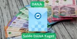 Klaim link DANA Kaget terbaru gunakan aplikasi dompet digital DANA. (Canva)