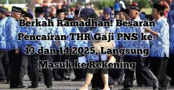 Ramadhan 2025 membawa berkah dengan pencairan Gaji ke-13 dan THR untuk pensiunan PNS. Yuk, sambut momen bahagia ini dengan persiapan matang! (Sumber: Poskota/Yusuf Sidiq)