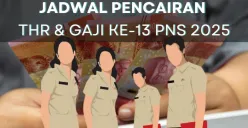 Informasi mengenai pencairan THR dan gaji ke 13 untuk PNS serta pensiunan. (Sumber: Poskota/Aldi Harlanda Irawan)