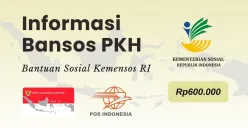 Informasi pencairan bansos PKH Rp600.000 tahap 2. (Sumber: Poskota/Della Amelia)