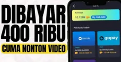 Sambil rebahan, dapatkan saldo DANA gratis Rp400.000. Coba aplikasi penghasil uang 2025 yang terbukti membayar ini. (Sumber: YouTube/@Kerah Kuning)