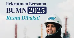 Syarat rekrutmen bersama BUMN Maret 2025 (Sumber: Instagram/@fhci.bumn)