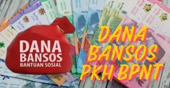 Dana bansos PKH BPNT tahap 2 cair untuk KPM terdaftar di DTSEN. (Sumber: Poskota/Canva edited Huriyyatul Wardah)