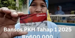 Rekening Bank kamu sudah terima bansos PKH tahap 1 2025 Rp600.000. (Sumber: Poskota/Gabriel Omar Batistuta)