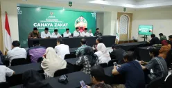 Pengumpulan Zakat, Infak, dan Sedekah (ZIS) selama bulan Ramadhan 2025/1446 H ditargetkan mencapai Rp509,5 miliar. (Sumber: Dok. BAZNAS RI)