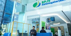 Cara membayar BPJS Ketenagakerjaan melalui aplikasi dompet digital DANA. (Sumber: Dok. BPJS Ketenagakerjaan)