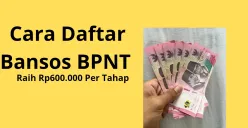 Cara daftar bansos BPNT dengan cara online, raih Rp600.000 per tahap. (Sumber: Poskota/Santi Santika)