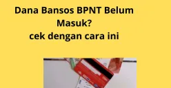 Cara cek status bansos BPNT. (Sumber: Poskota/Santi Santika)