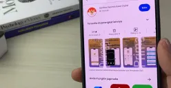 Aplikasi Identitas Kependudukan Digital (IKD) bisa di temukan di Play Store atau App Store. (Sumber: Tangkapan Layar Youtube/from dian)