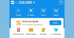 Klaim saldo DANA gratis Rp230.000 dari aplikasi penghasil uang. (Sumber: Poskota/Audie Salsabila)