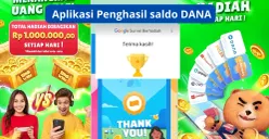 Aplikasi penghasil saldo DANA cuan gratis di bulan Ramadhan 2025. (Canva)