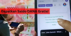 Nonton video dan dapatkan saldo DANA gratis. (Sumber: Poskota/Adam Taqwa Ganefin)