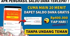 Simak aplikasi penghasil uang terbaru 2025 yang sudah terbukti membayar pengguna dengan saldo DANA gratis. (Sumber: Tangkapan Layar/BANG GAPTEK ID)