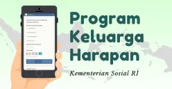 Informasi pengecekan bansos PKH. (Sumber: Poskota/Della Amelia)