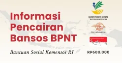 Informasi pencairan bansos BPNT. (Sumber: Poskota/Della Amelia)