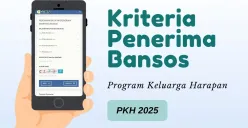 Kriteria penerima bansos PKH 2025. (Sumber: Poskota/Della Amelia)