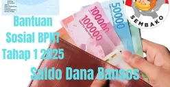 Saldo dana bansos Rp600.000 cair dari bantuan sosial BPNT tahap 1 2025, cek status NIK e-KTP di sini. (Sumber: Poskota/Gabriel Omar Batistuta)