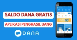 Klaim saldo DANA gratis cair langsung hari ini melalui aplikasi penghasil uang (Sumber: Poskota/Herdyan Anugrah Triguna)