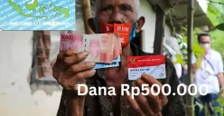 Dana Rp500.000 dari bansos PKH Plus 2025 cair ke NIK e-KTP penerima yang terpilih di wilayah ini. (Sumber: Poskota/Gabriel Omar Batistuta)