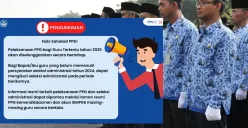 Jadwal pemanggilan PPG 2025 serta pencairan tunjangannya. (Sumber: Poskota/Arip Apandi)