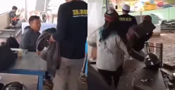 Aksi anarkis sekelompok orang razia warung makan saat puasa di Garut, Jawa Barat. (Sumber: Tangkap Layar Instagram/@funnelmedia)