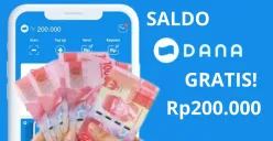 Cara Mudah Klaim Saldo DANA Gratis Rp200.000 Langsung Cair ke Dompet Elektronikmu! (Sumber: Poskota/Nur Rumsari)