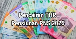 Ilustrasi pencairan THR pensiunan PNS 2025. (Sumber: Poskota/Dzikri)