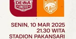 link live streaming resmi dan prediksi line up Dewa United vs Borneo FC. (Sumber: Tangkapan layar/Instagram @borneofc.id)