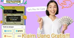 Berhasil mendapatkan saldo DANA gratis ratusan ribu rupiah dari game penghasil uang terpopuler. (Sumber: Play Store|Freepik|edited Poskota)