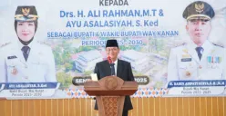 Bupati Way Kanan, Ali Rahman tutup usia. (Sumber: Dok. Pemkab Way Kanan)