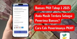 Berikut ini cara cek penerima bansos PKH 2025 melalui laman resmi Kemensos. (Sumber: Poskota/Iko Sara Hosa)