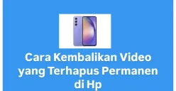 Begini cara untuk kembalikan video yang terhapus permanen di HP Anda. (Sumber: Poskota/Gabriel Omar Batistuta)