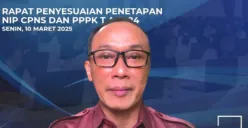 Potret Kepala BKN, Zudan Arif Fakhrullah yang kena cibiran warganet, karena dinilai tidak memberikan solusi dengan adanya penundaan pengangkatan CPNS 2024. (Sumber: BKN)