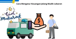 Cara menghemat jelang mudik lebaran Idul Fitri. (Canva)