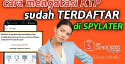 Inilah cara mengatasi masalah KTP yang sudah digunakan di akun lain saat aktivasi Shopee PayLater dengan langkah mudah. (Sumber: YouTube/@Nara Zhishu)