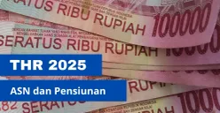 Pemerintah telah menyiapkan anggaran Rp50 triliun untuk memastikan pencairan THR ASN dan Pensiunan ini tepat waktu sebelum Lebaran 2025. (Sumber: Poskota/Neni Nuraeni)