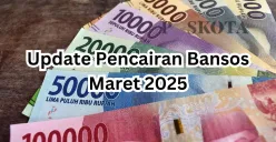 Update pencairan bansos Maret 2025. (Sumber: Poskota/Arip Apandi)