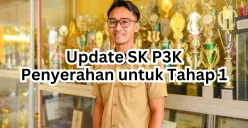 Informasi terbaru seputar penyerahan SK P3K. (Sumber: Poskota/Arip Apandi)