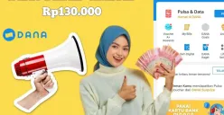 Aplikasi penghasil uang bebas iklam klaim saldo DANA Gratis Rp130.000 sepuasnya. (Sumber: Poskota/Syania Nurul Lita Baikuni)