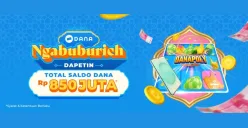 Main DANAPoly sekarang dan klaim saldo DANA gratis tanpa harus undang teman. (Sumber: dana.id)