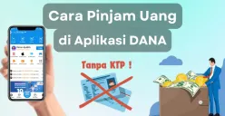 Cara pinjam uang di aplikasi DANA melalui fitur DANA Instan. (Sumber: Poskota/Aldi Harlanda Irawan)