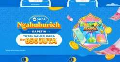 Ilustrasi dapat saldo e-wallet 
gratis dari main DANAPoly (Sumber: dana.id)