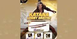 Kode Redeem FF terbaru hari ini Rabu 12 Maret 2024 berhadiah Katana Gingerbread Bane gratis. (Garena Indonesia)