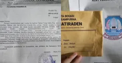 Lurah Jatiraden, Kota Bekasi mengedarkan surat permohonan pengadaan AC kepada pengusaha. (Sumber: Facebook/Eckha Luphcats Moslemorhohisis)