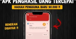 Raih saldo DANA gratis Rp50.000 hanya dengan mendaftar sebagai pengguna baru tanpa perlu undang teman. (Sumber: YouTube/@BANG GAPTEK ID)