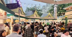 Suasan kuliner selama Ramadan Harmoni Jogja di Summarecon Mall Serpong, Kabupaten Tangerang. (Sumber: Instagram/@sms_serpong)