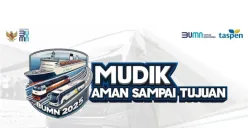 PT TASPEN (Persero) menggelar program mudik gratis bertajuk "Mudik Aman Sampai Tujuan bersama TASPEN 2025". (Sumber: Dok PT Taspen)