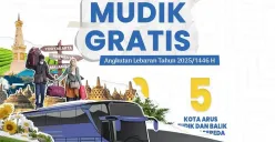 Mudik Gratis Kemenhub 2025 Resmi Dibuka. (Sumber: Dephub.go.id)