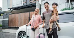 Begi tips mudik dengan membawa Balita agar tetap nyaman dan tidak rewel selama perjalanan ke kampung halaman. (Sumber: Dok/bluebirdgroup.com)