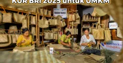 Ilustrasi pinjaman KUR BRI 2025 untuk UMKM. (Sumber: BRI)